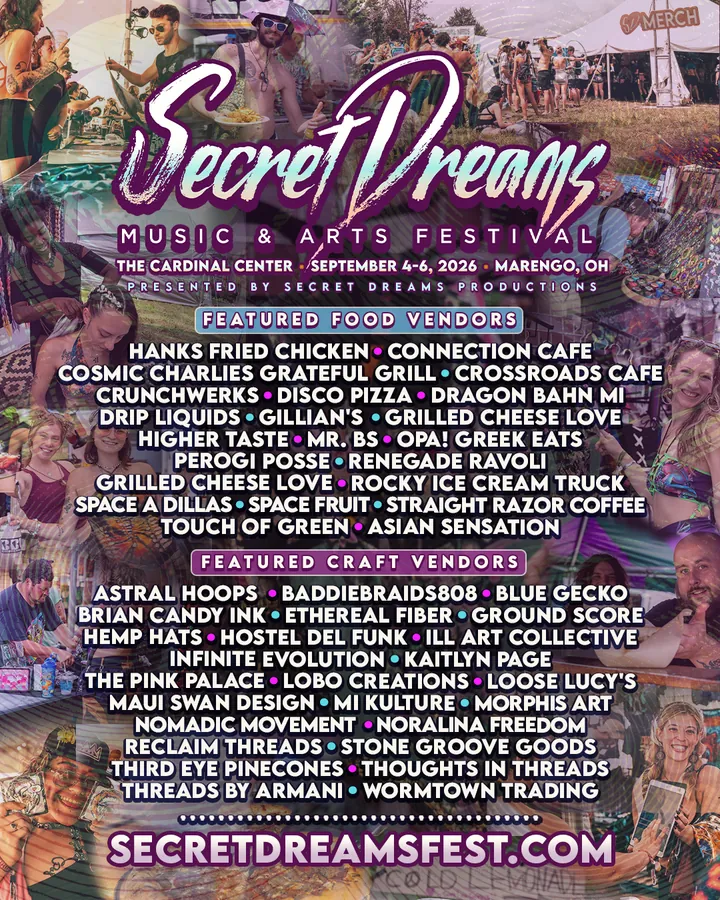 Food and craft vendors lineup