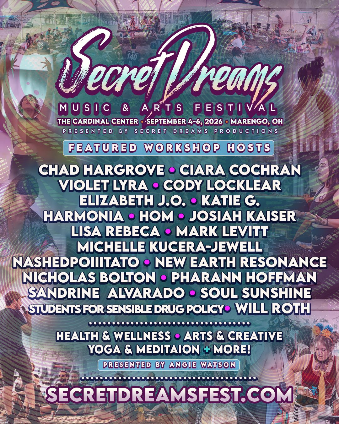 Workshop hosts lineup